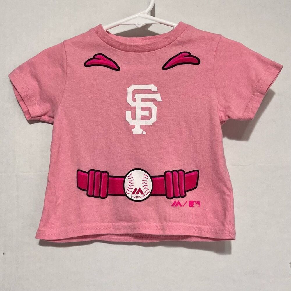 Majestic San Francisco Giants Tee Infant Girls Size 3-6 Months